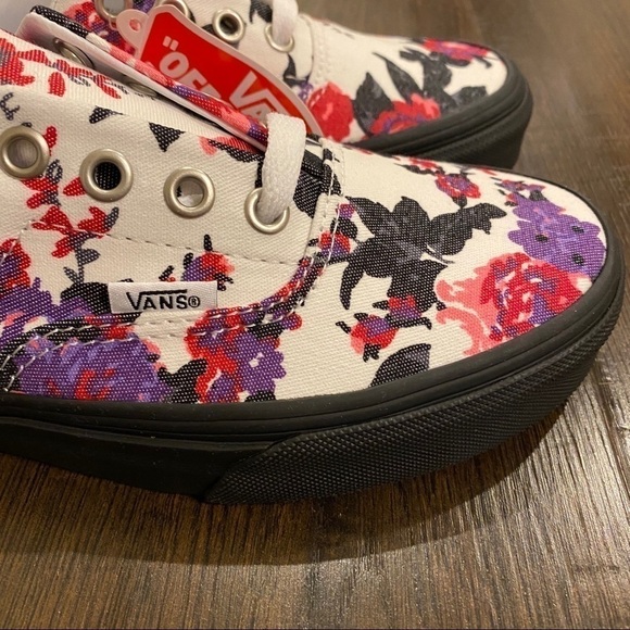 Vans Era Florals Sneakers Size 5 - Picture 7 of 8